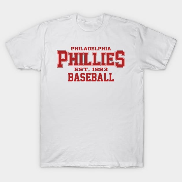 Phillies Philadelphia Baseball T-Shirt by Cemploex_Art